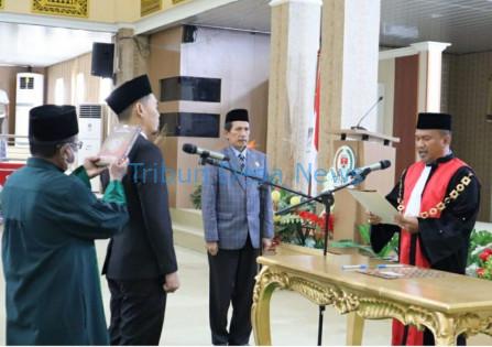 Jhon Tanara Dilantik Jadi Wakil Ketua DPRD Mesuji